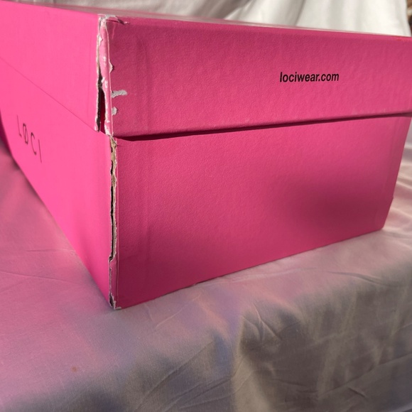 Nicki Minaj x LØCI Pink & White Platform Sneakers | Vegan | Limited Edition - Picture 10 of 10